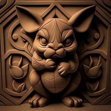 3D model Snubbull Snobbery Bulus Magnificent Life (STL)